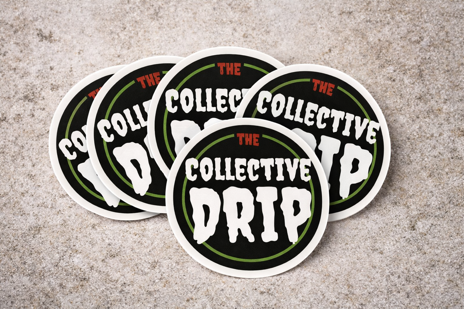 The Collective Drip Sticker Pack
