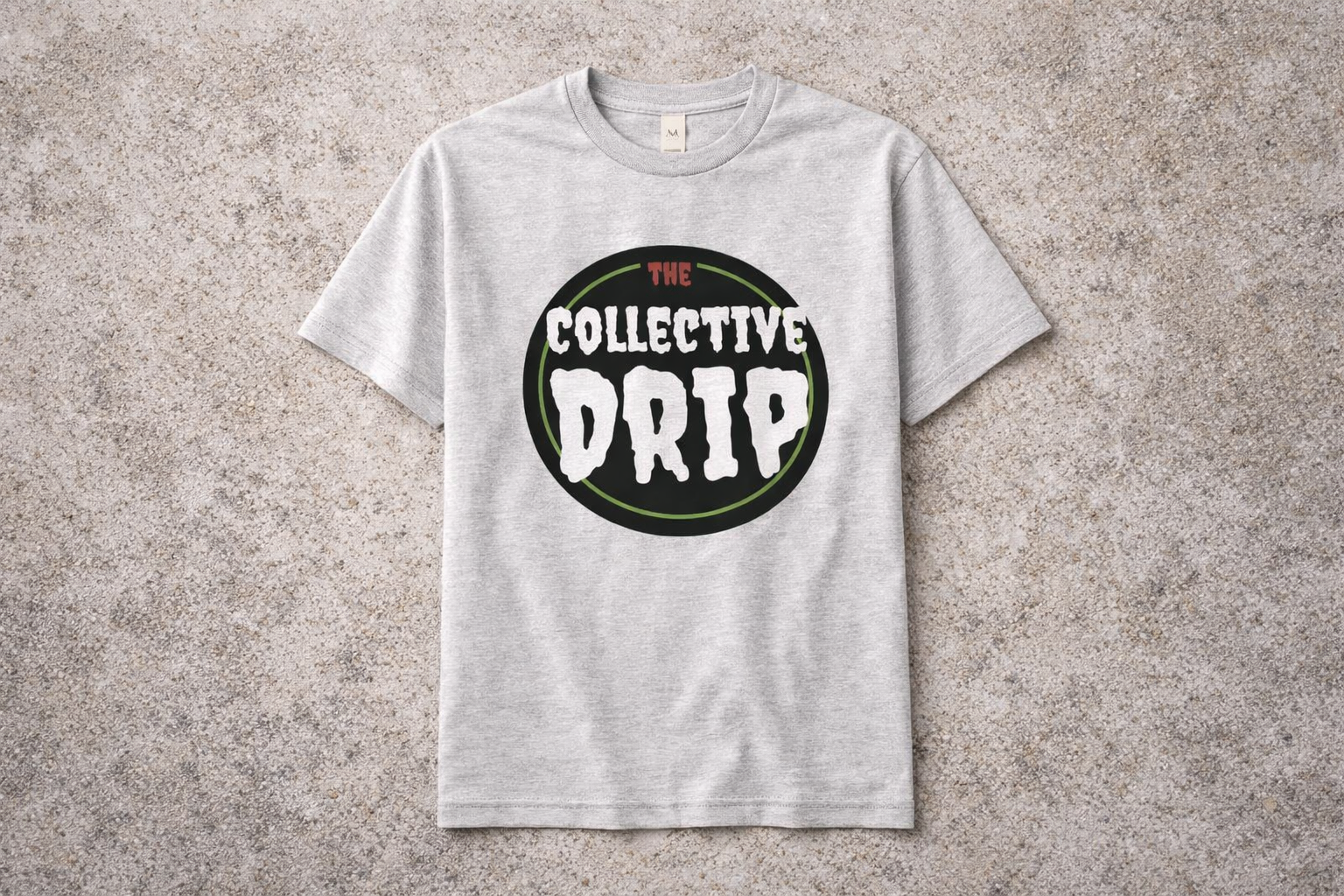 The Collective Drip Logo Tee
